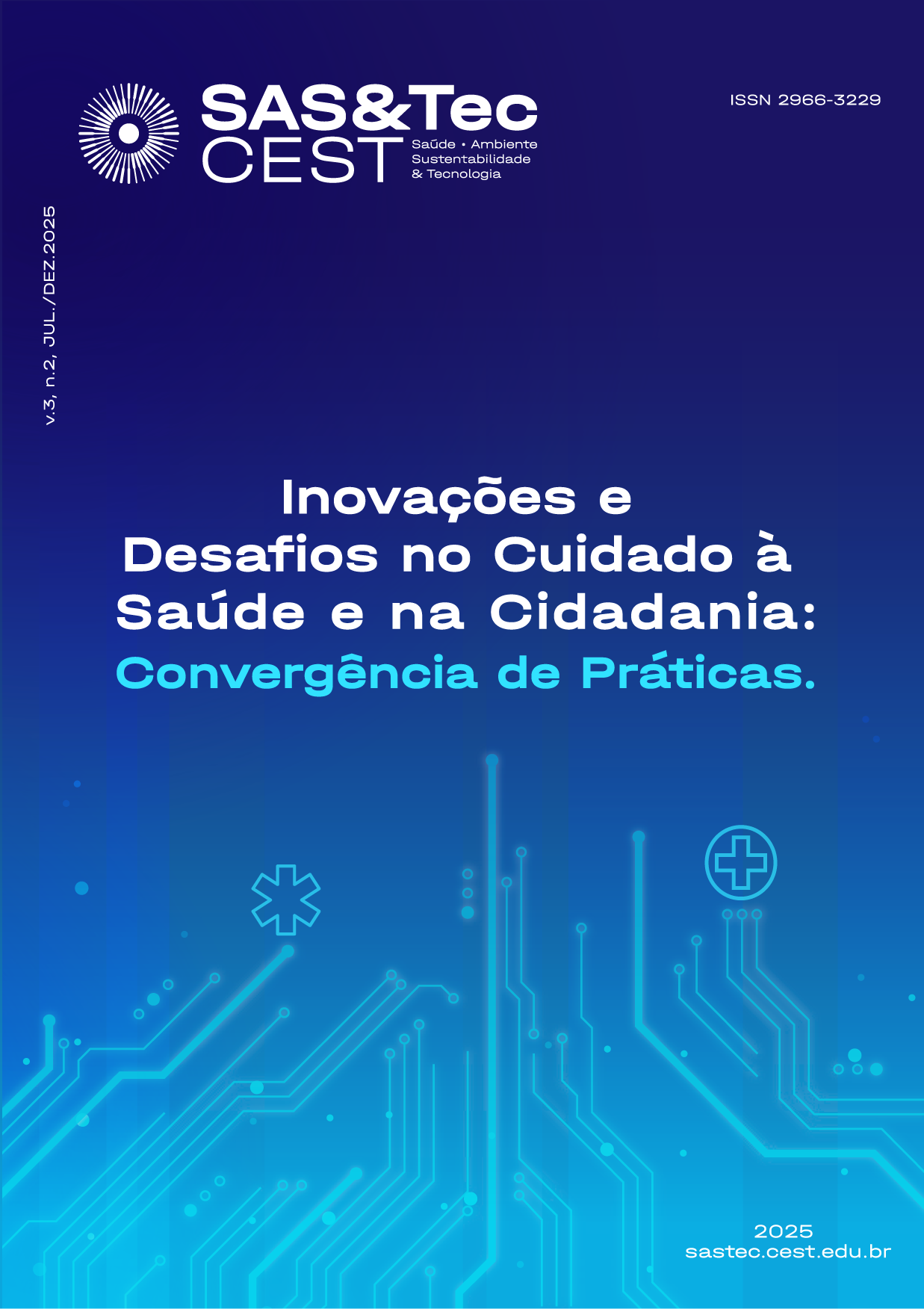 					Visualizar v. 3 n. 2 (2025): Inovações e desafios no cuidado à saúde e na cidadania: convergências de práticas
				